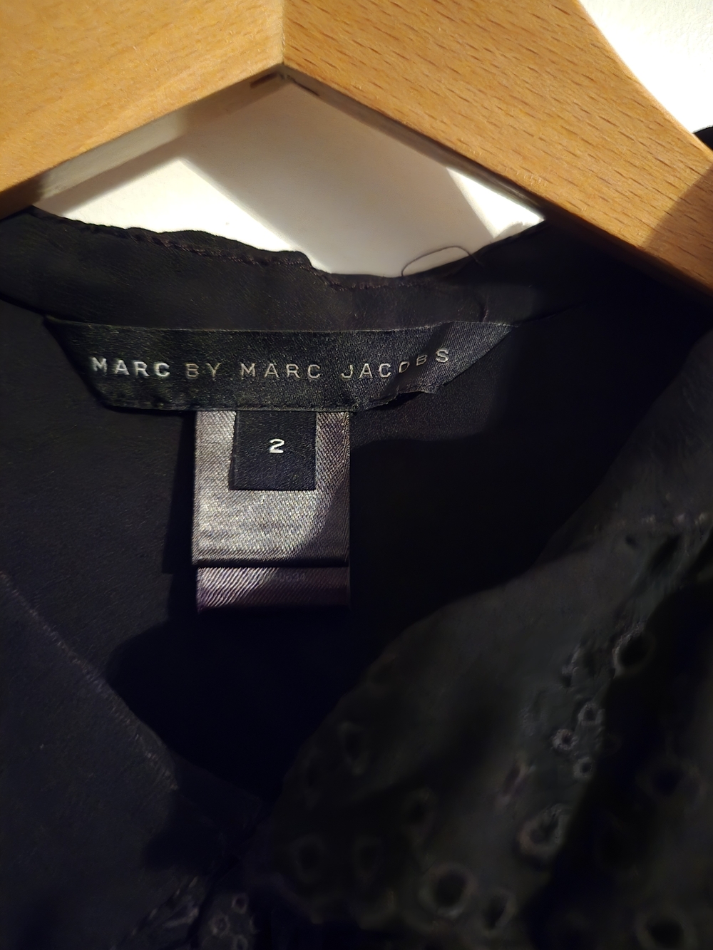 Marc by Marc Jacobs Two Tone Sleeveless Shirt Dress - Picture 2 of 3